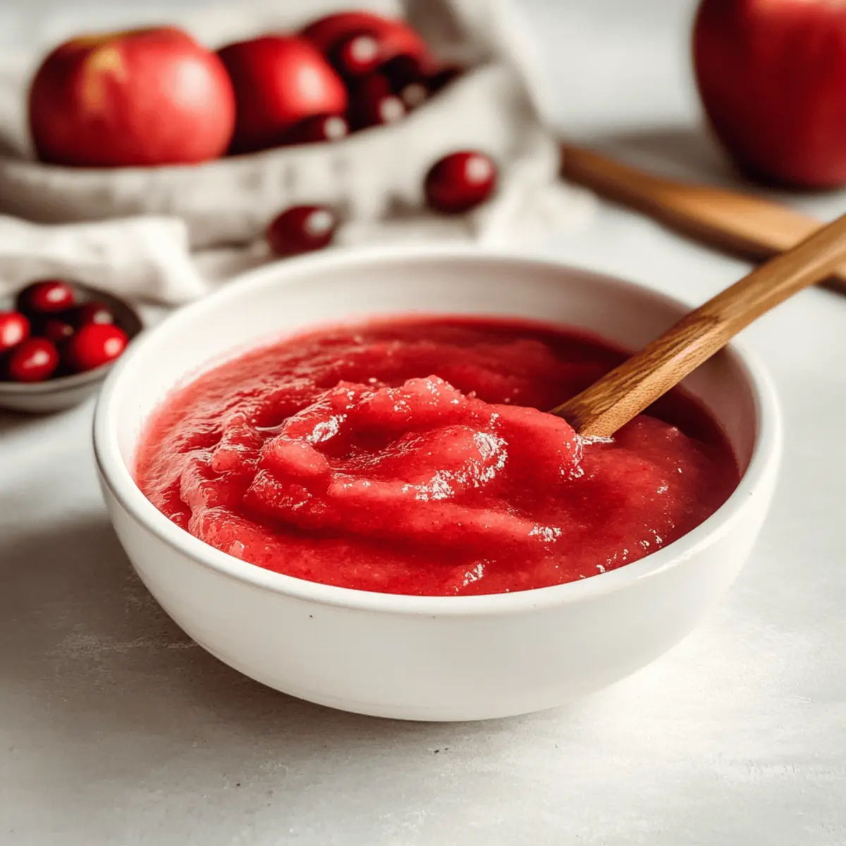 Applesauce With Cranberries galdkm