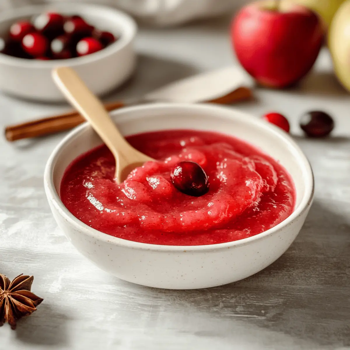 Applesauce With Cranberries hktlj8