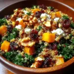 Autumn Harvest Grain Salad with Cranberries