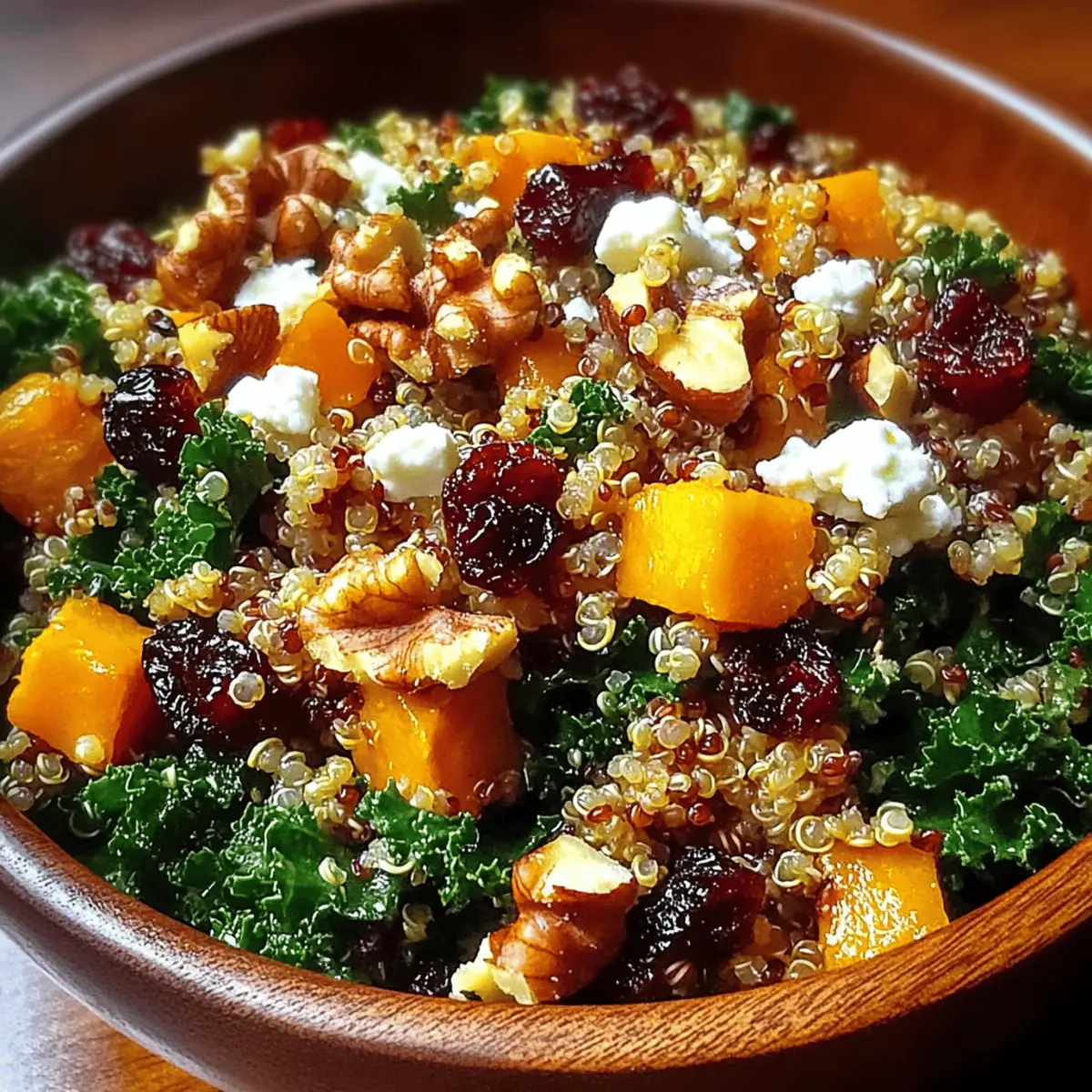 Autumn Harvest Grain Salad with Cranberries for Cozy Nights