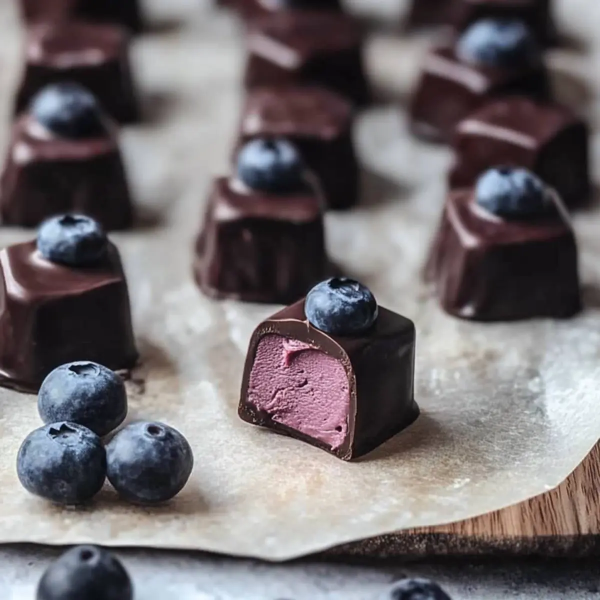 Blueberry Buttercream Chocolates c7akvl