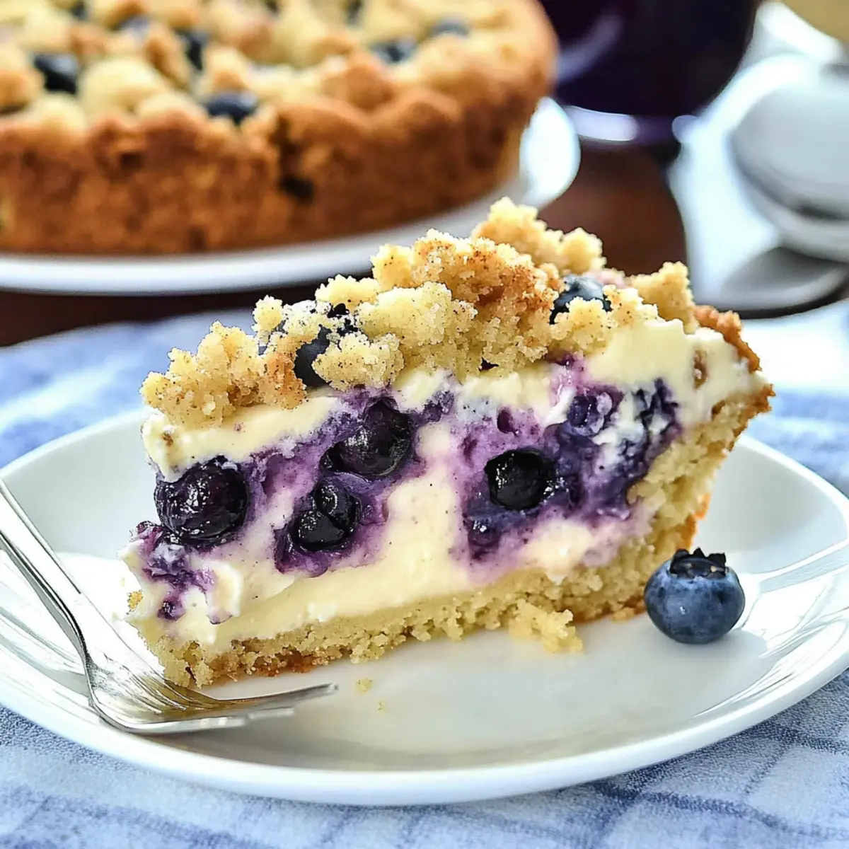 Irresistible Blueberry Cheesecake Crumb Cake You’ll Love