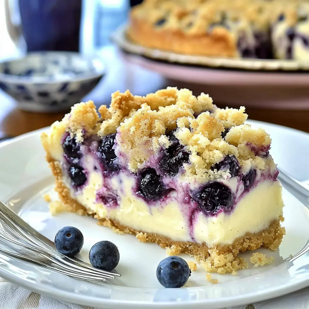 Blueberry Cheesecake Crumb Cake unkpfy