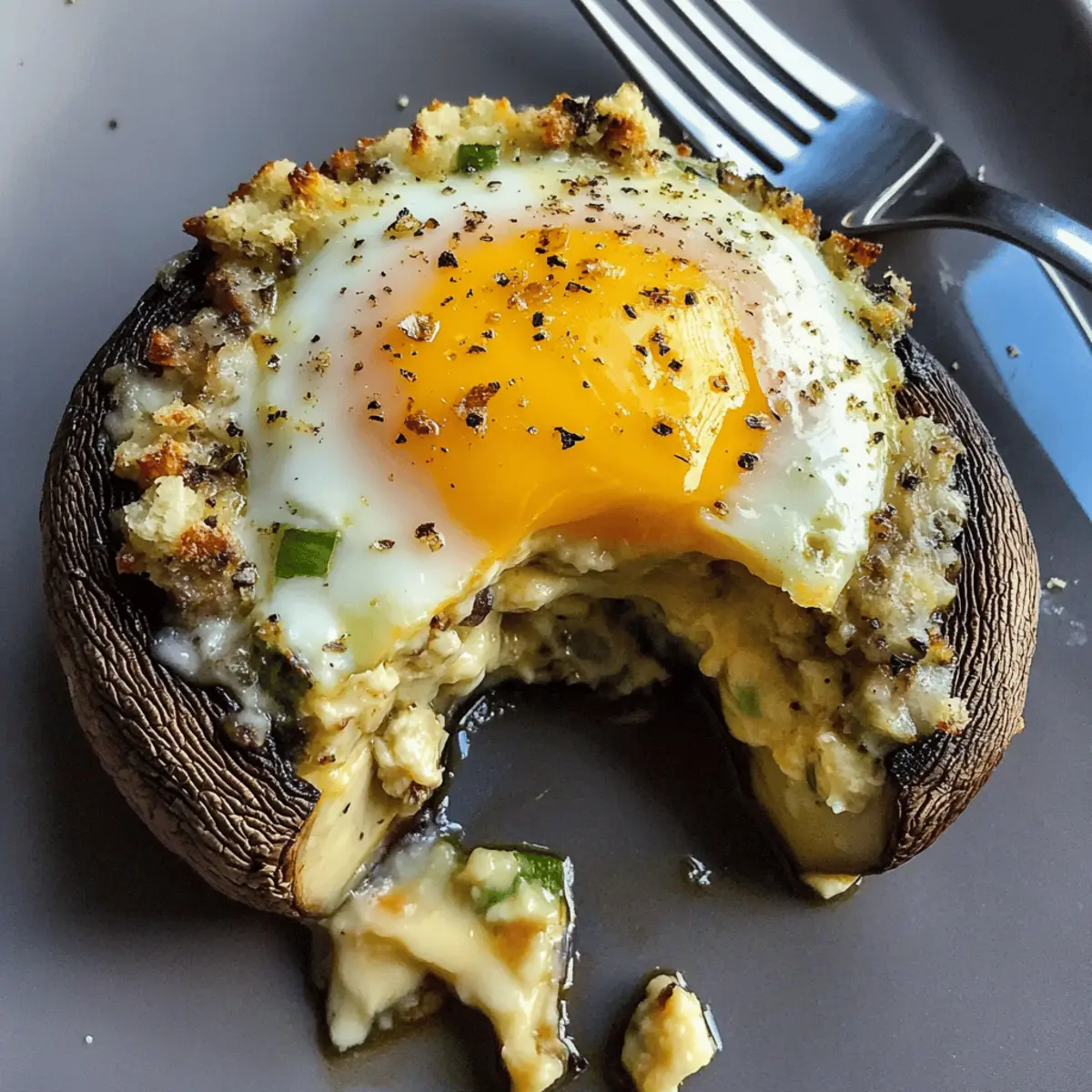 Delicious Breakfast Stuffed Mushrooms That Will Wow You!
