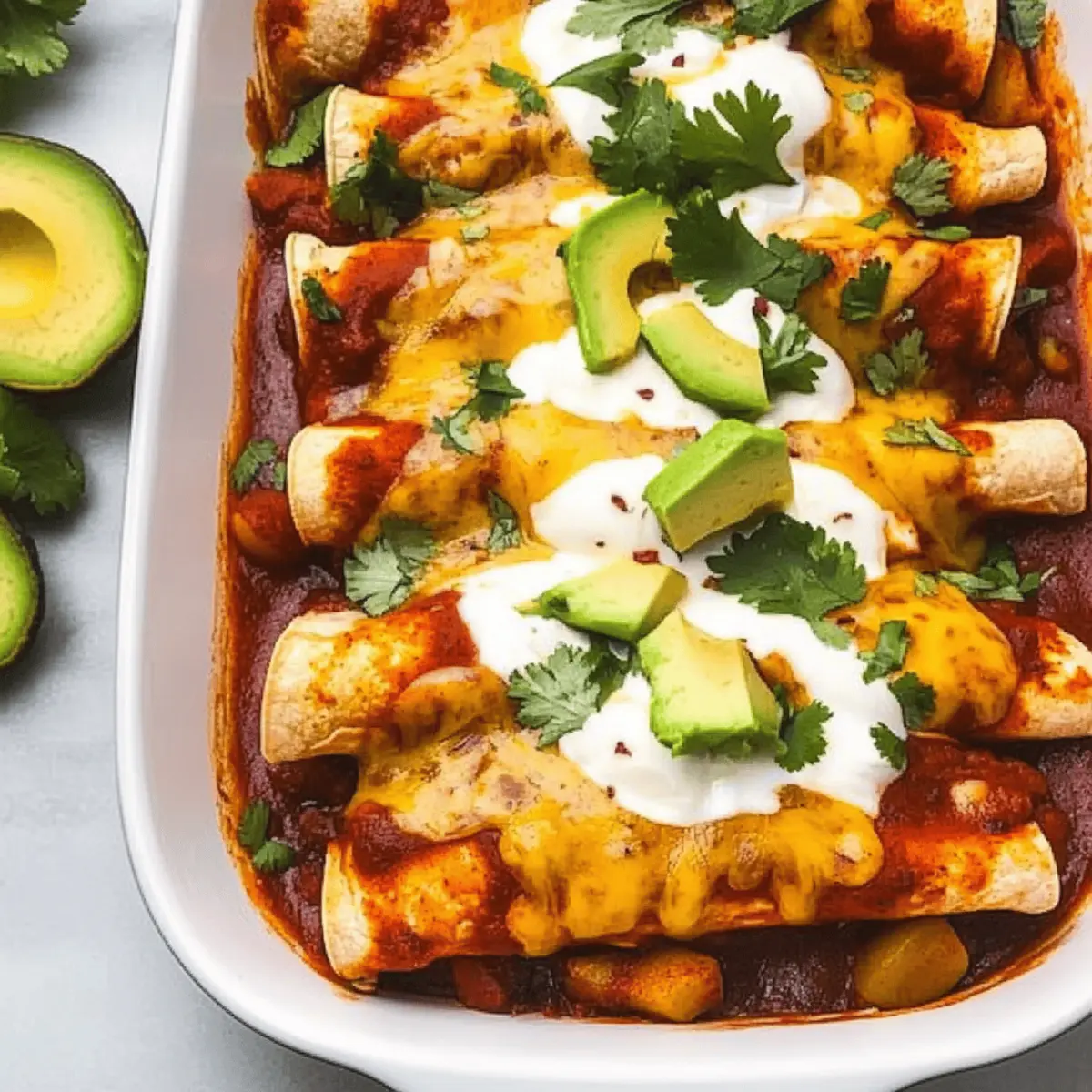 Cheesy Potato Enchiladas c6myno