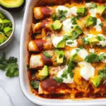 Cheesy Potato Enchiladas