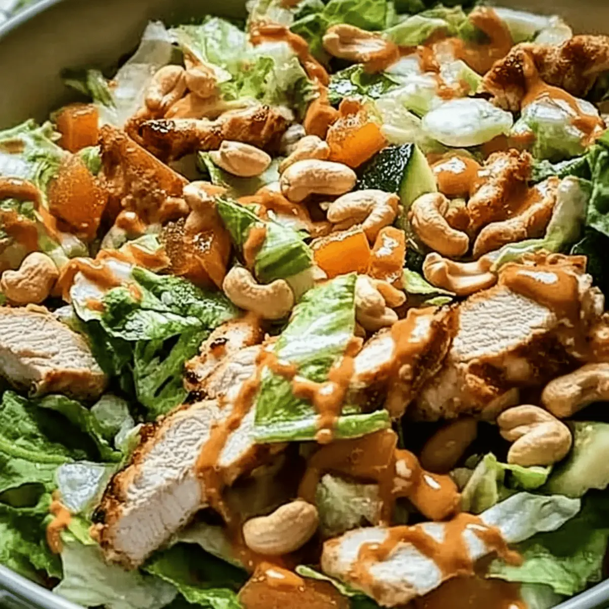 Chicken Cashew Crunch Salad kttgac