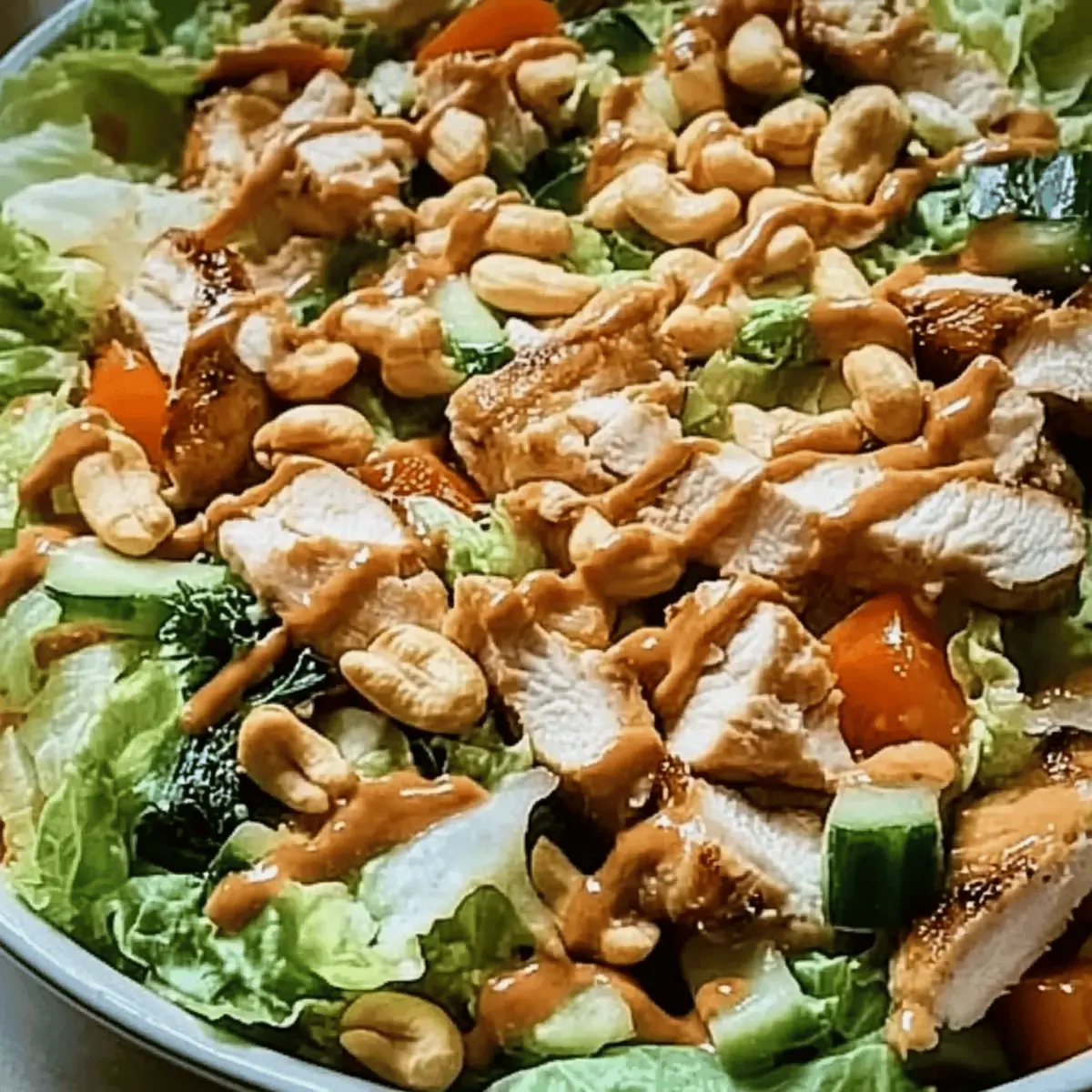 Chicken Cashew Crunch Salad: Crisp, Nutty Bliss in Every Bite