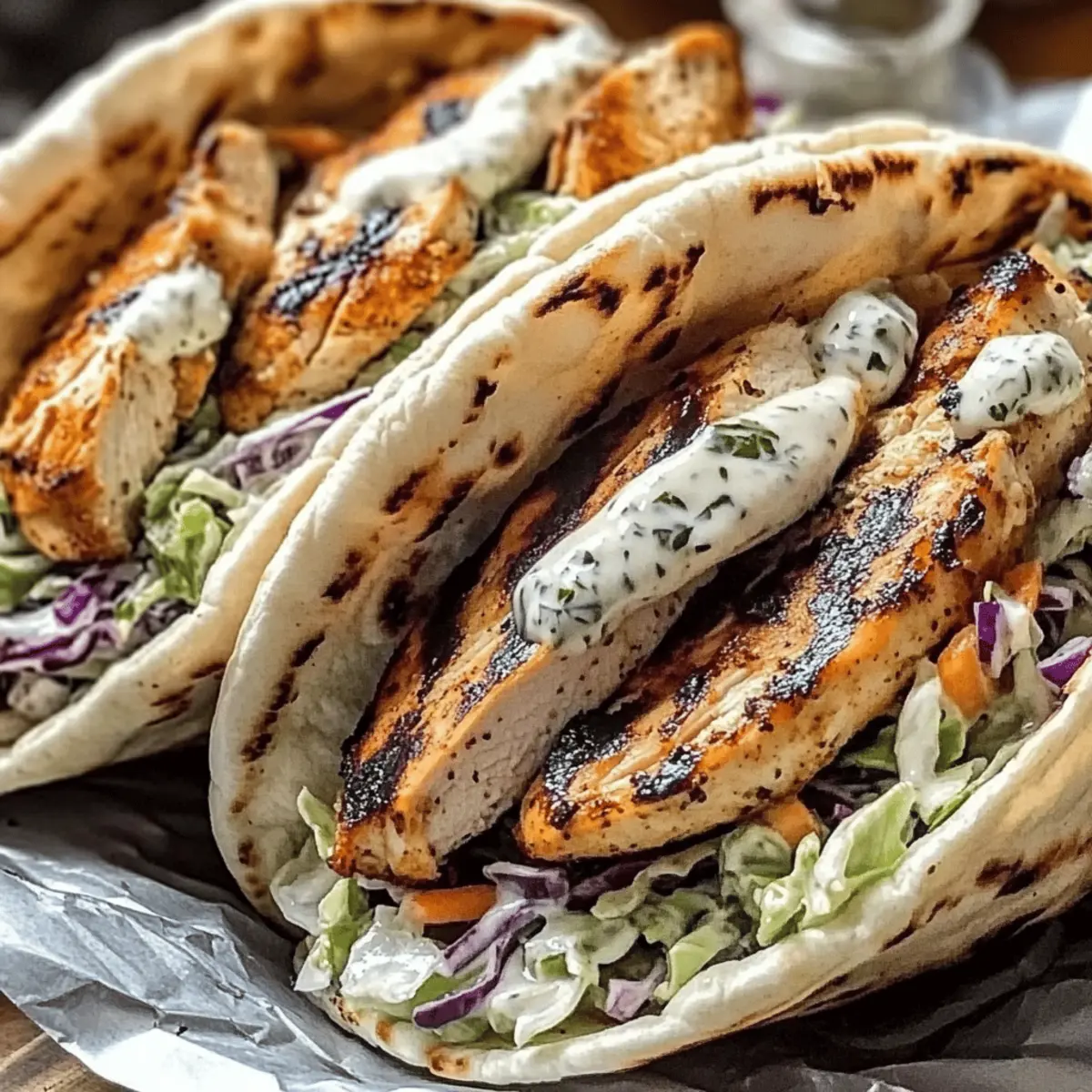 Chicken Pitas with Herby Ranch Slaw a1nk29