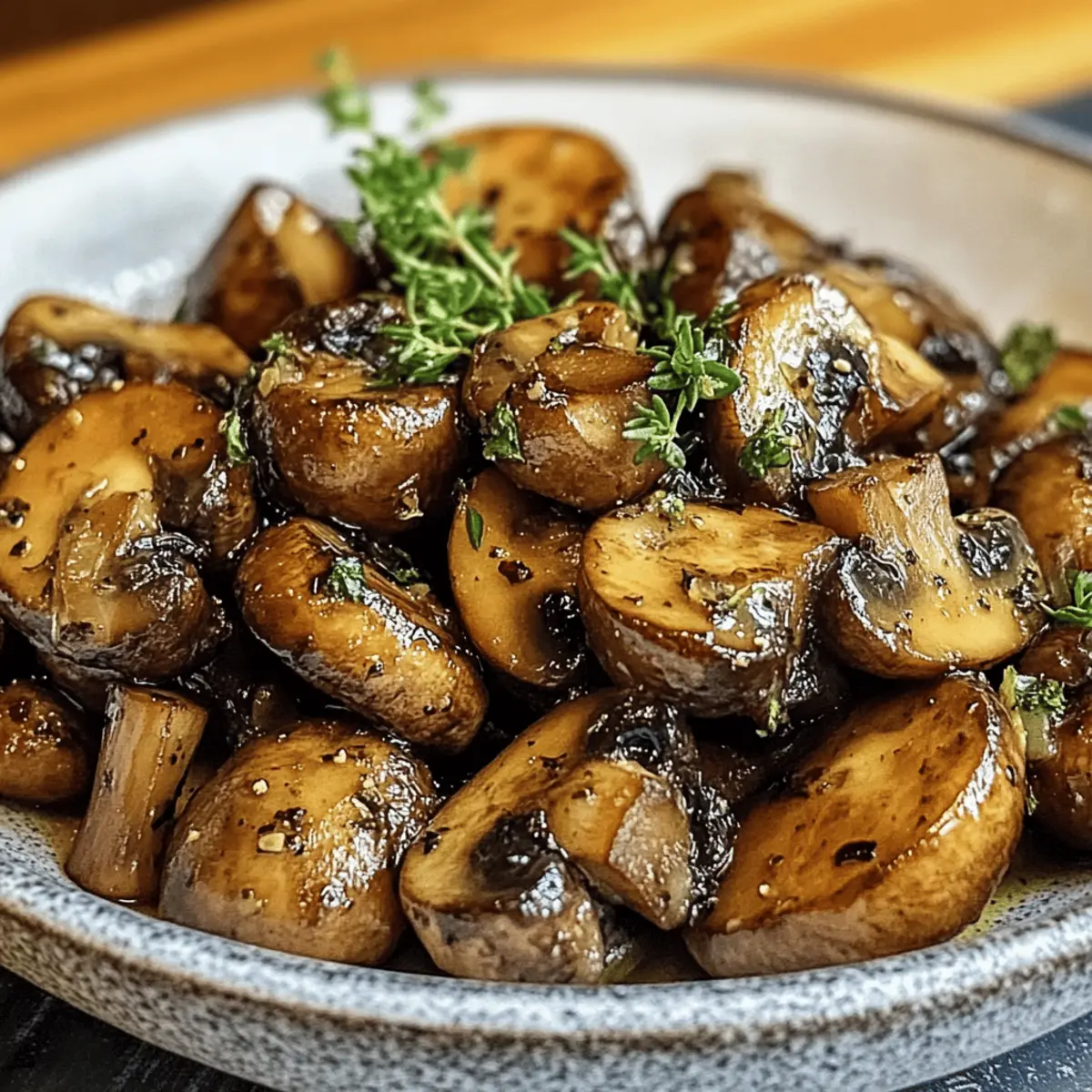 Savory Cowboy Mushrooms in Garlic Butter Bliss