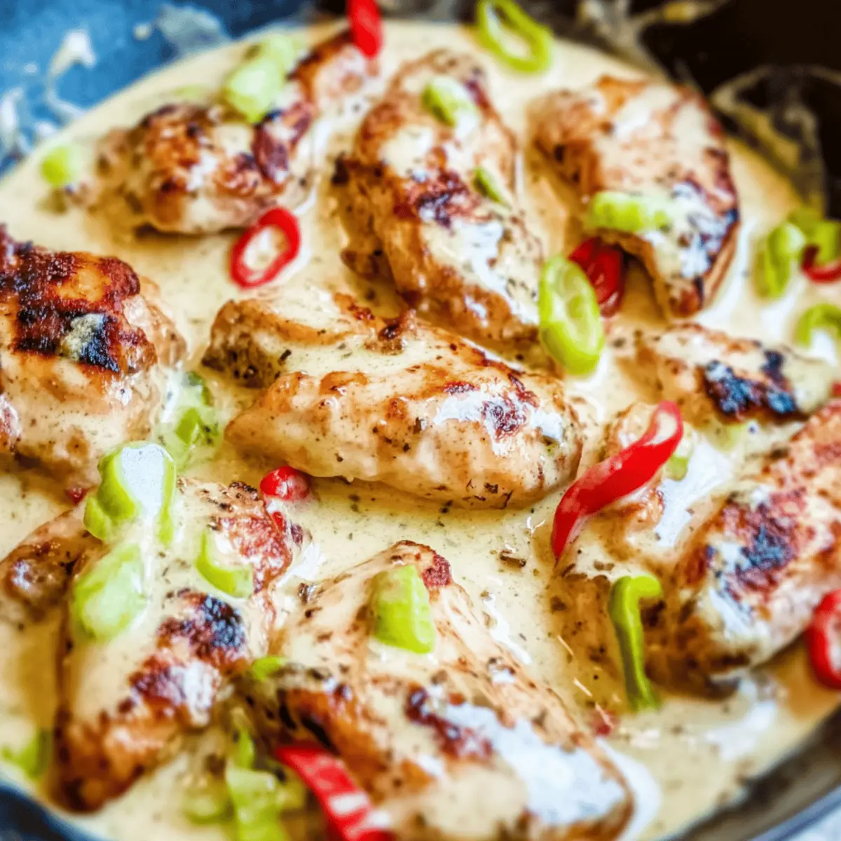 Creamy Pepperoncini Chicken Skillet for Cozy Weeknight Comfort