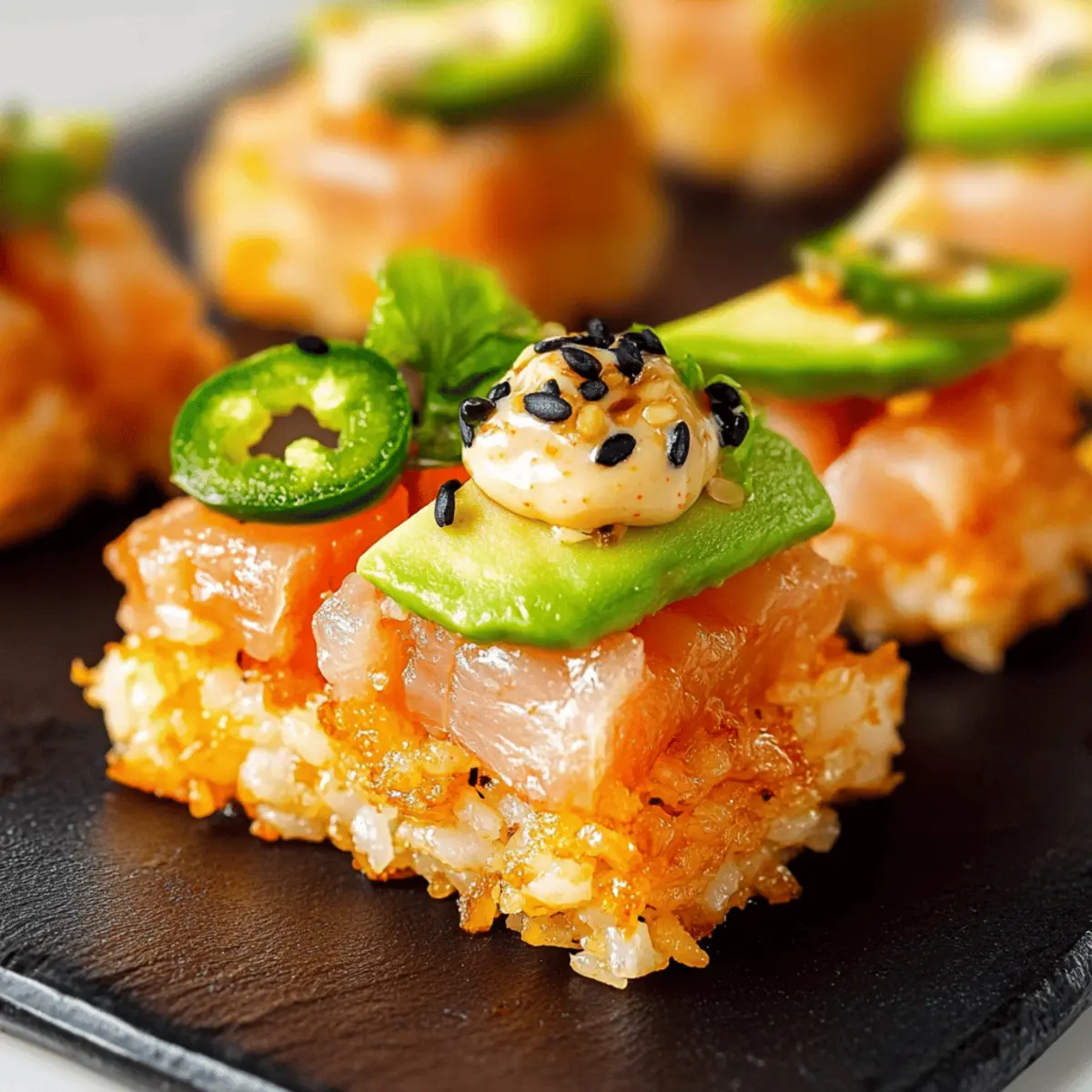 Crispy Rice Spicy Tuna wkrlqg