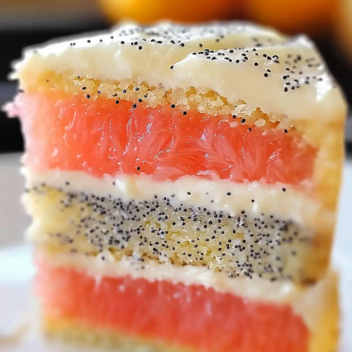 Zesty Grapefruit Poppy Seed Cake for Effortless Baking Bliss