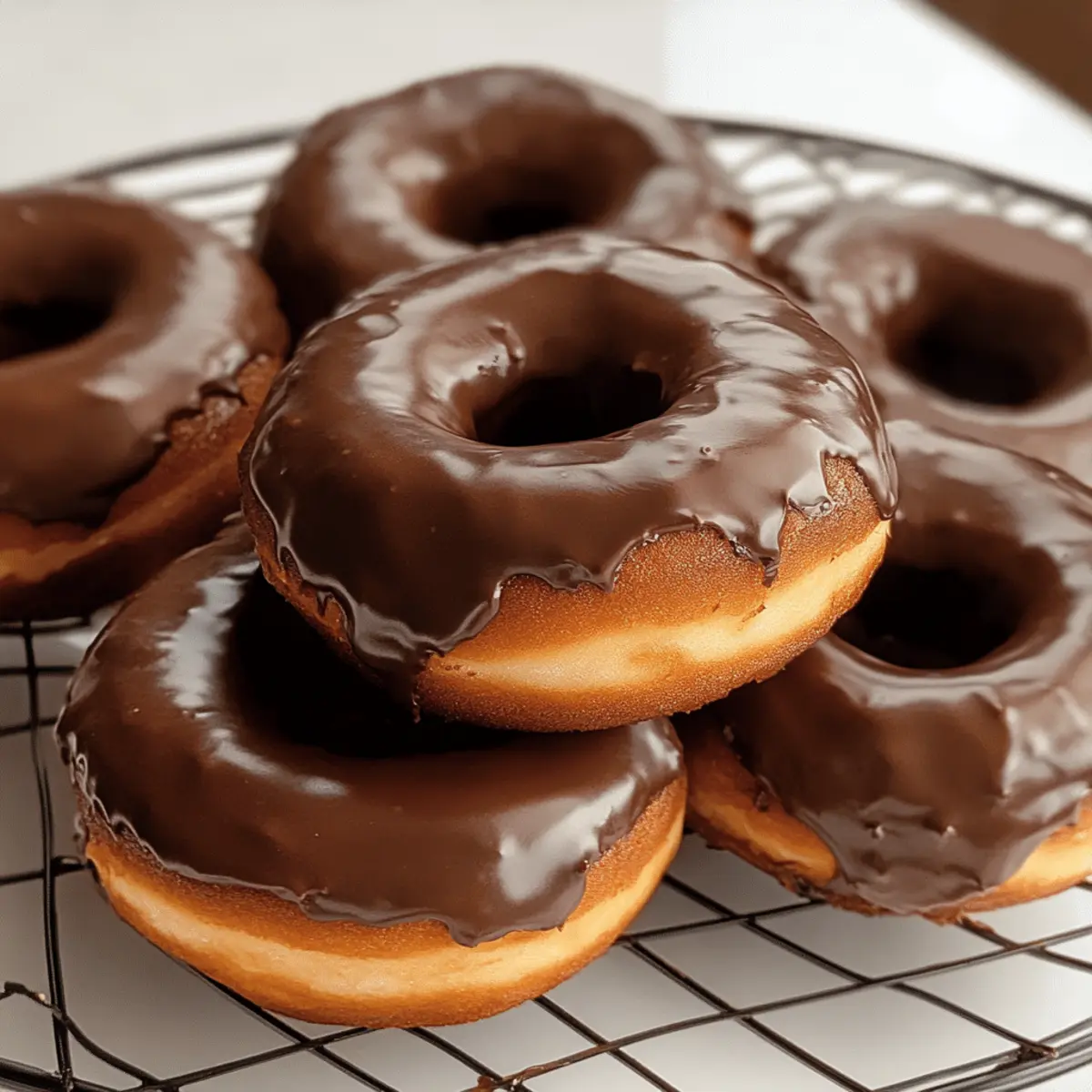 Healthy Chocolate Protein Donuts awgbow