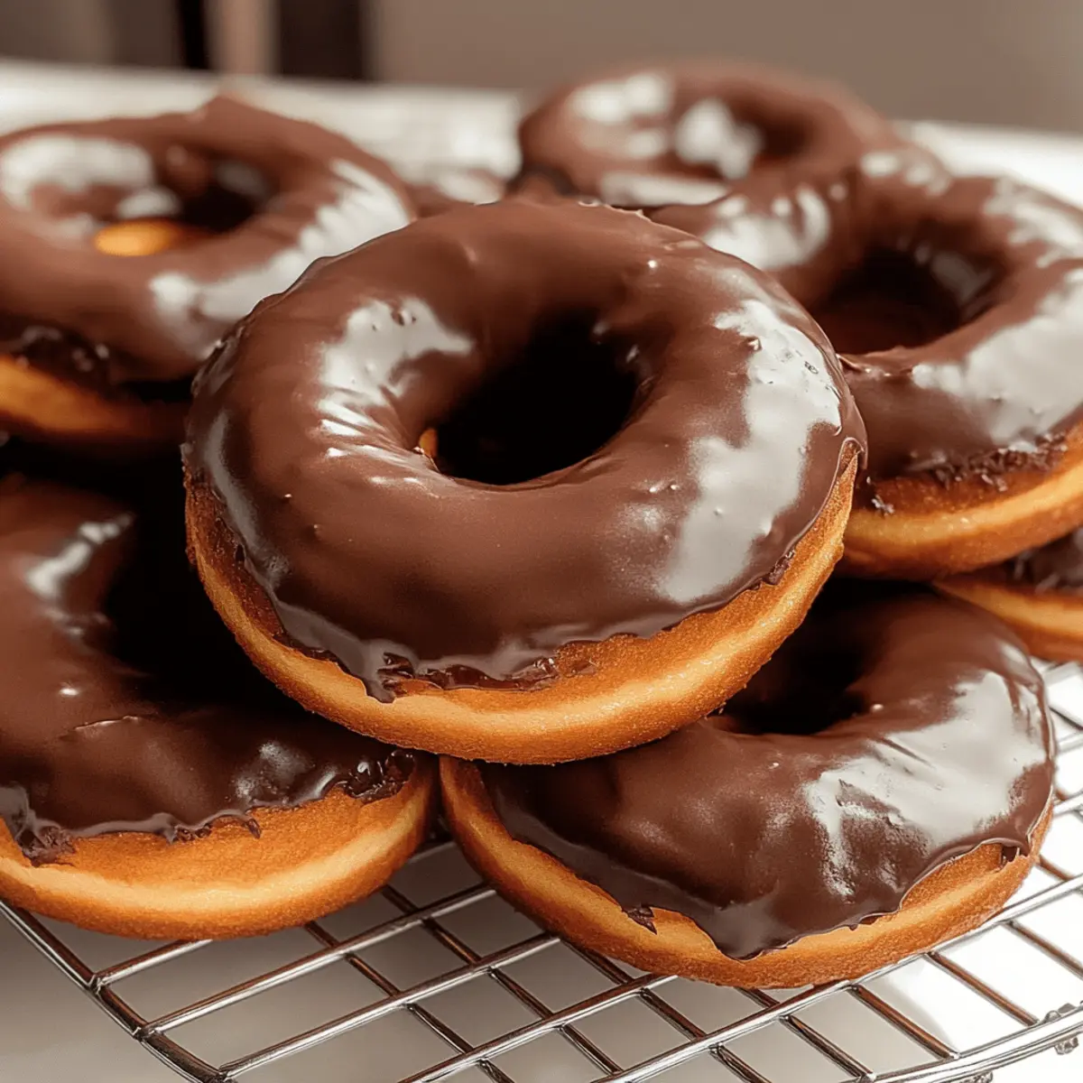 Healthy Chocolate Protein Donuts g3g6pb