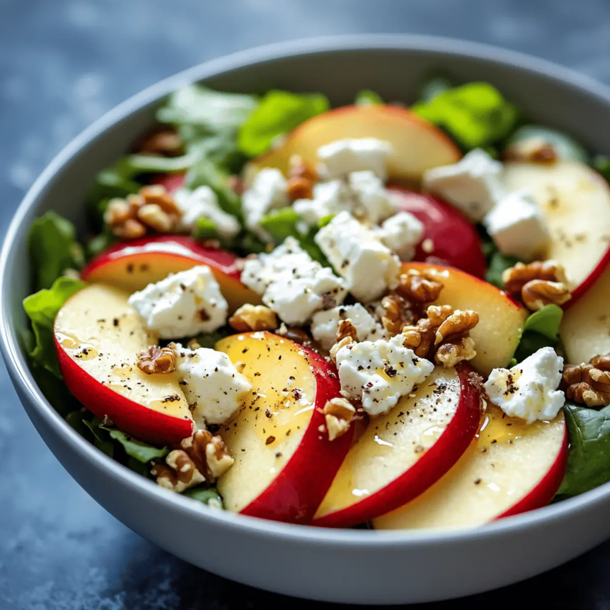 Honeycrisp Apple and Feta Salad nvppeu