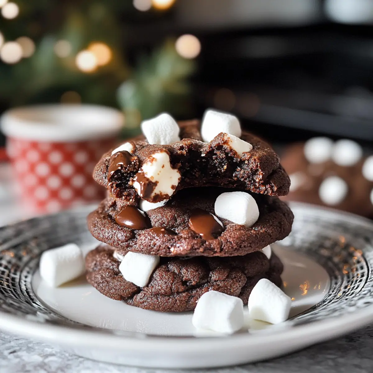 Hot Chocolate Cookies ydggqd