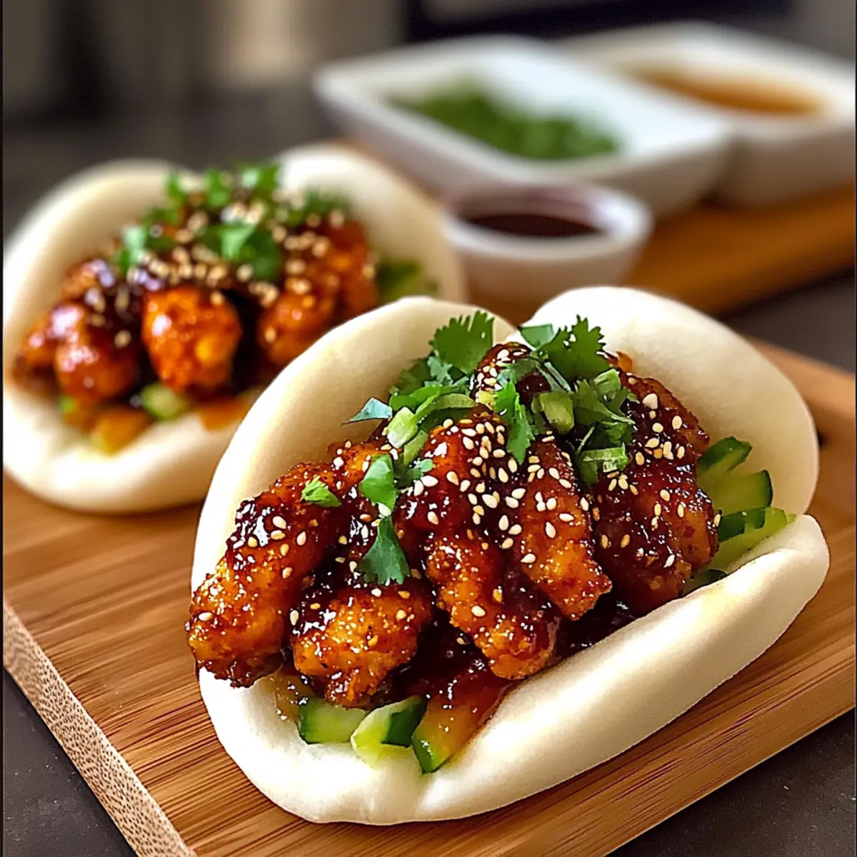 Korean Chicken Bao Buns jj0oep
