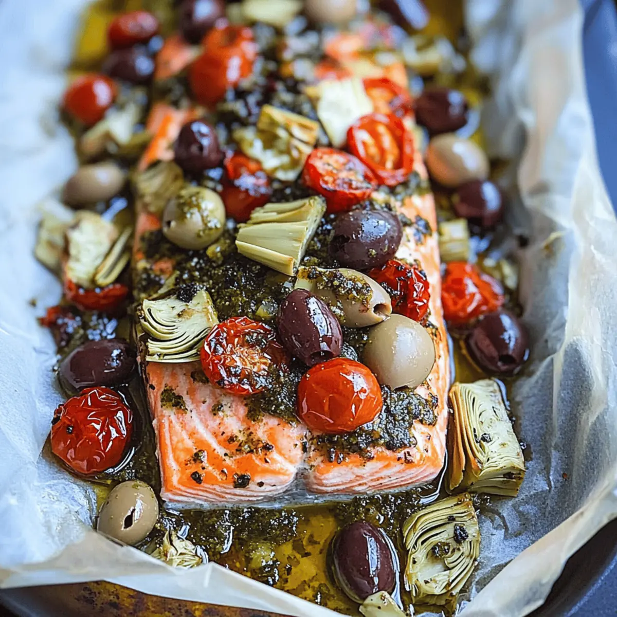Mediterranean Salmon: Juicy, Flavorful, & Easy to Make