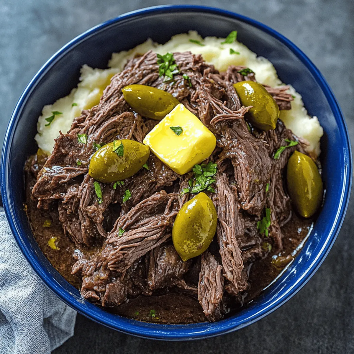 Irresistible Mississippi Pot Roast: Easy 5-Ingredient Delight