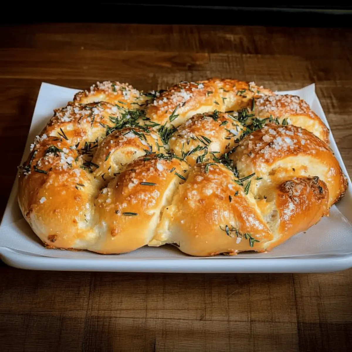 Mozzarella Stuffed Rosemary Parmesan Soft Pretzels Recipe Magic