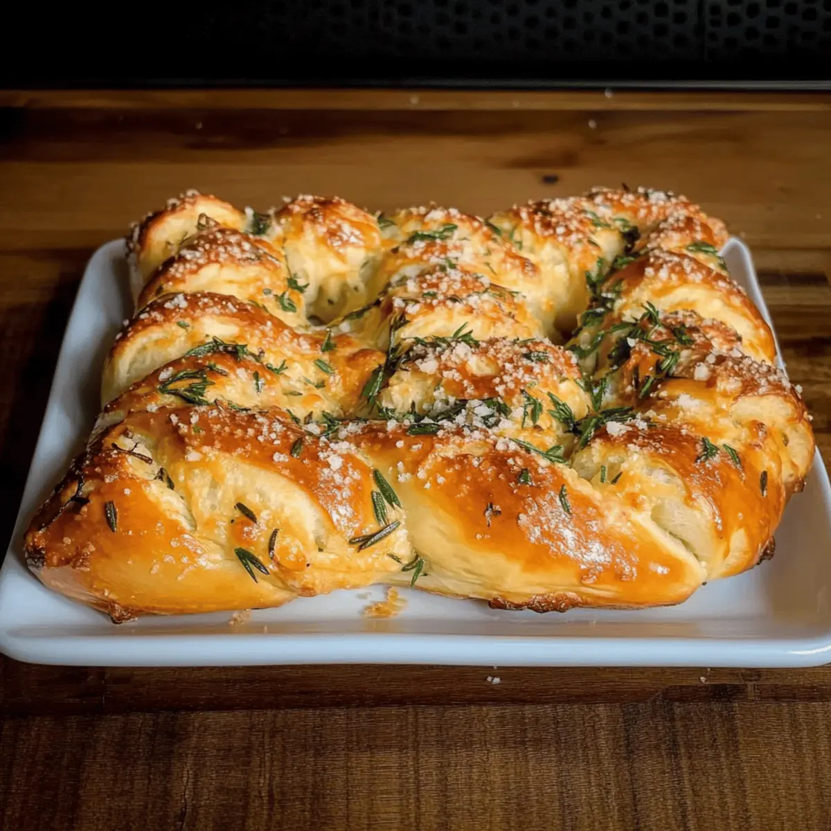 Mozzarella Stuffed Rosemary Parmesan Soft Pretzels z5khrs