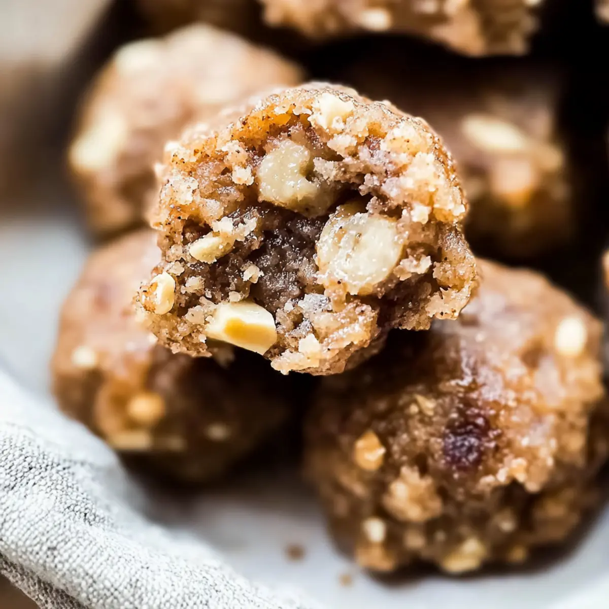 No Bake Banana Bread Bites p0cjpq