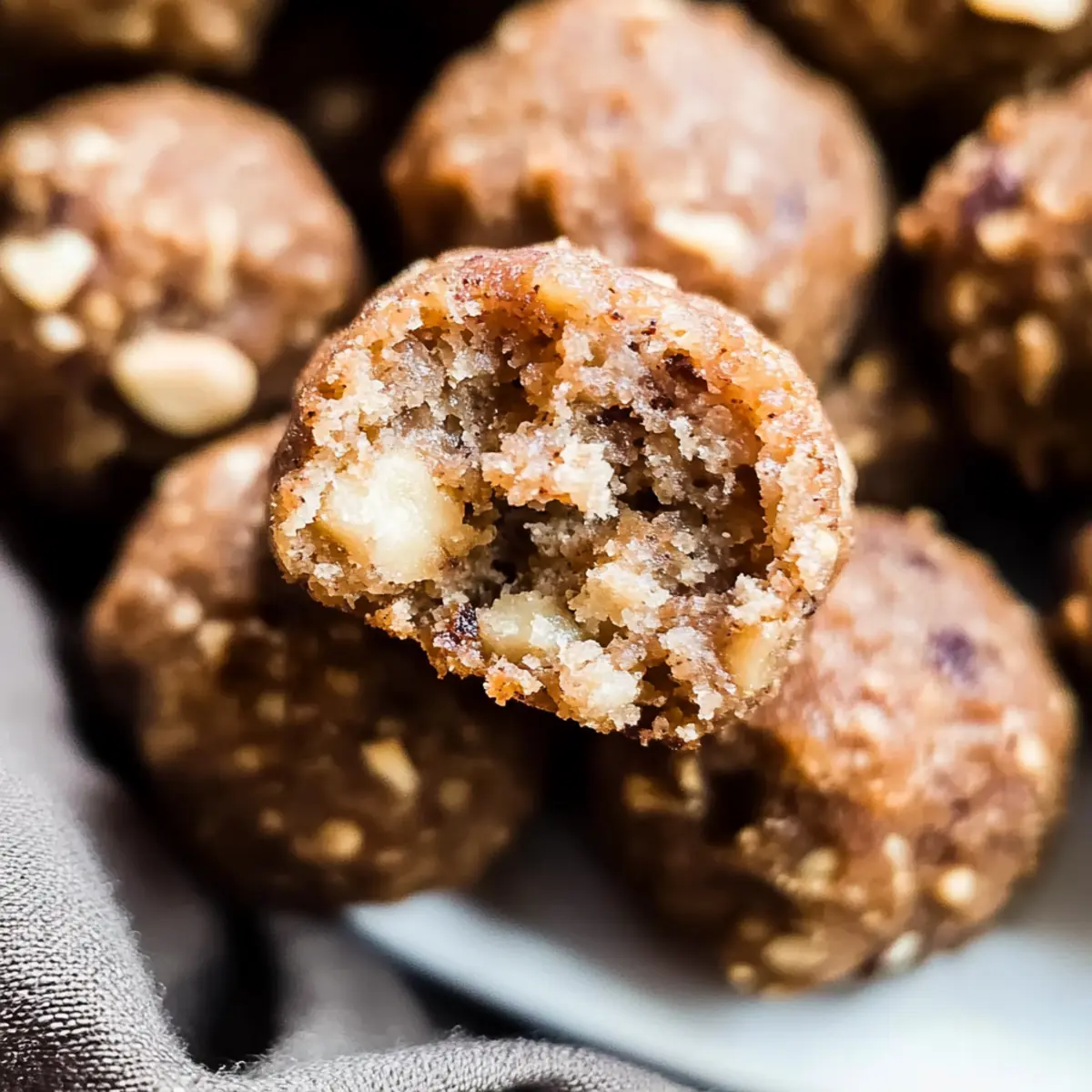 No Bake Banana Bread Bites pwgqsf