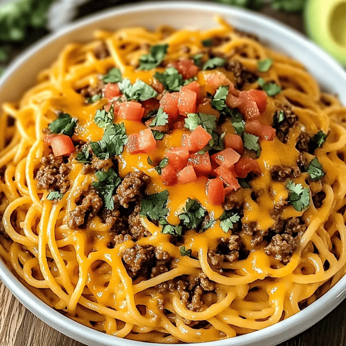 One Pot Taco Spaghetti kkgu31