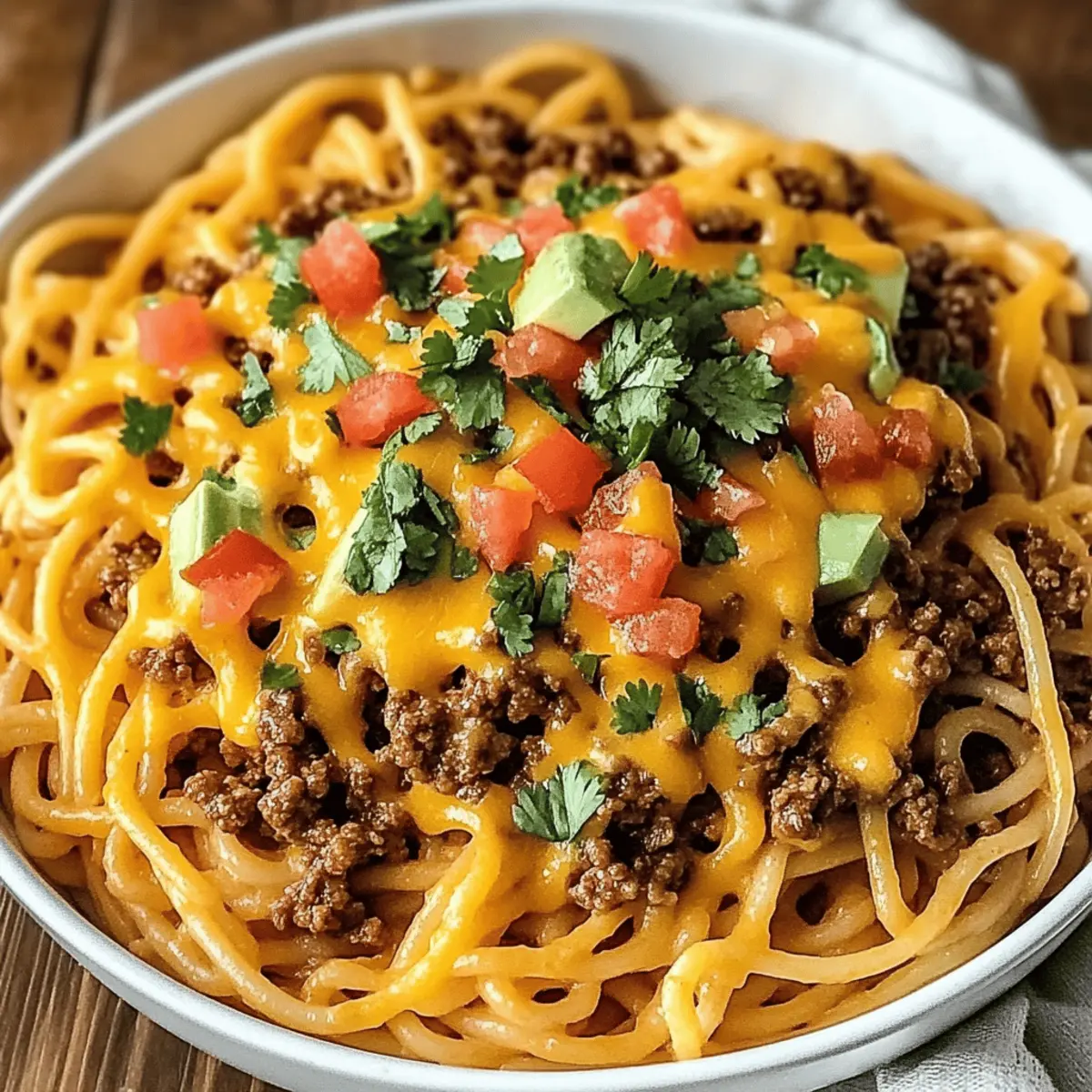 One Pot Taco Spaghetti wsma1g