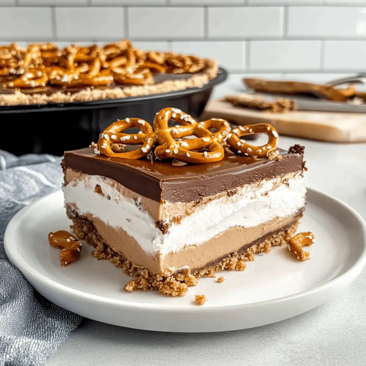 Peanut Butter Pretzel Pie eok8ra
