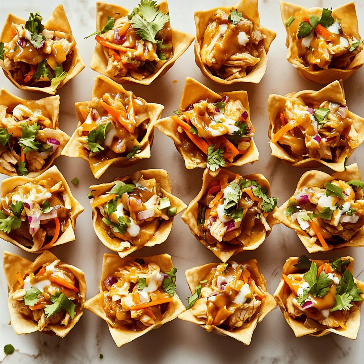 Peanut Chicken Wonton Cups: Your New Favorite Appetizer