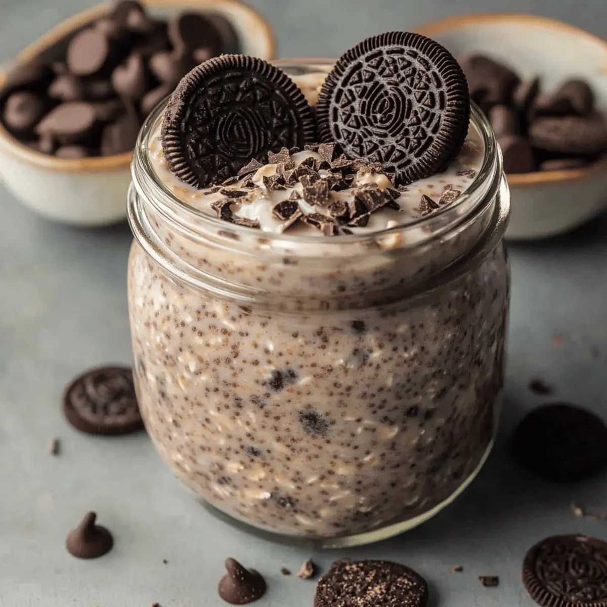 Prep Cookies and Cream Oreo Overnight Oats h7wt3k