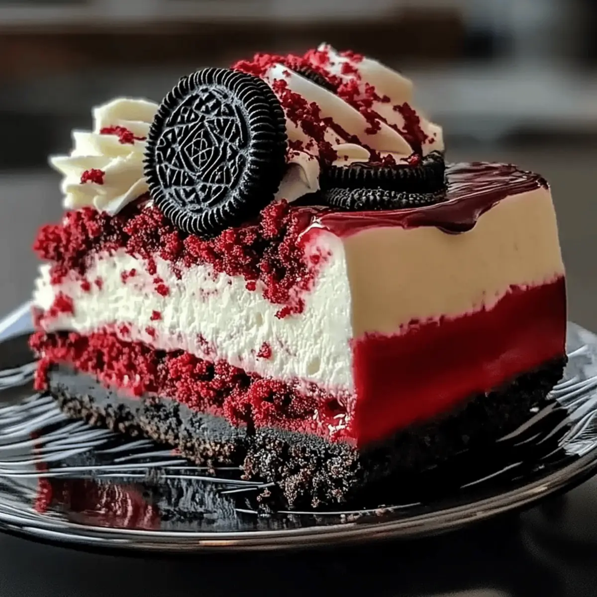 Red Velvet Oreo Cheesecake: A Dreamy Dessert to Impress