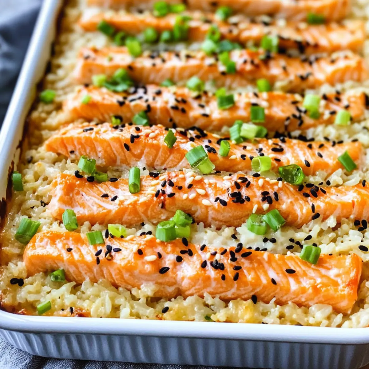 Salmon Sushi Bake awb14u
