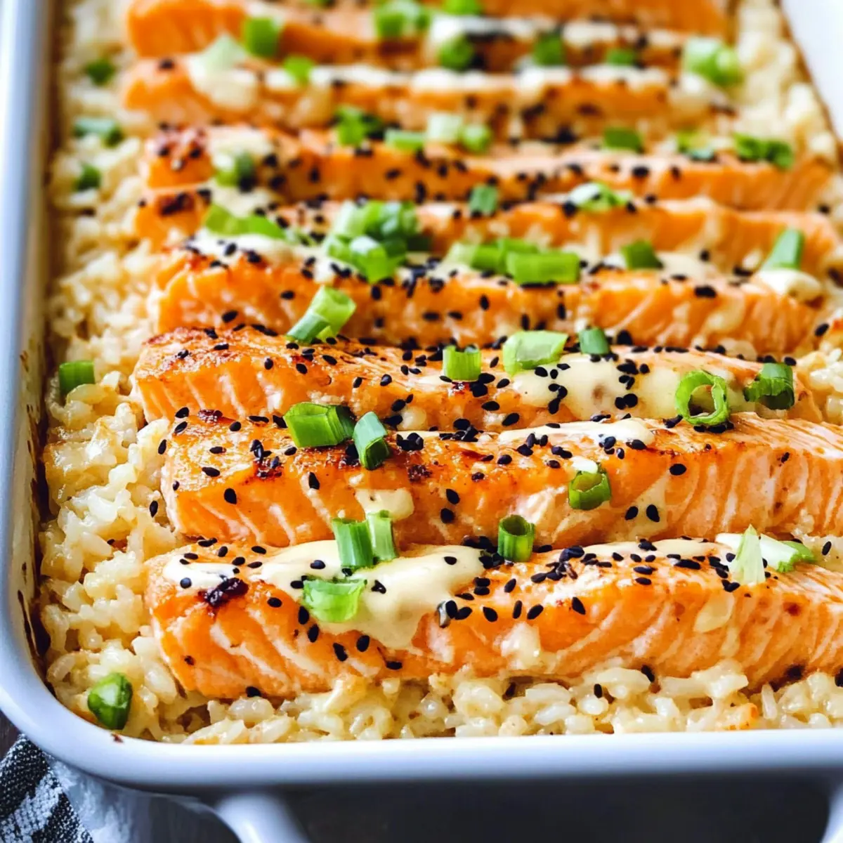 Salmon Sushi Bake huh9bt