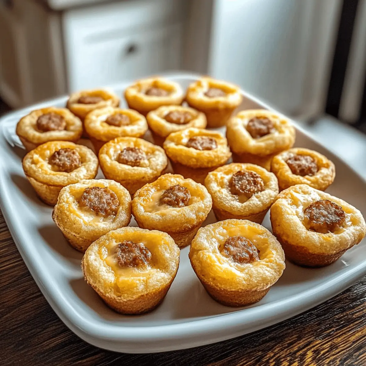 Sausage Pancake Bites nfyzqe