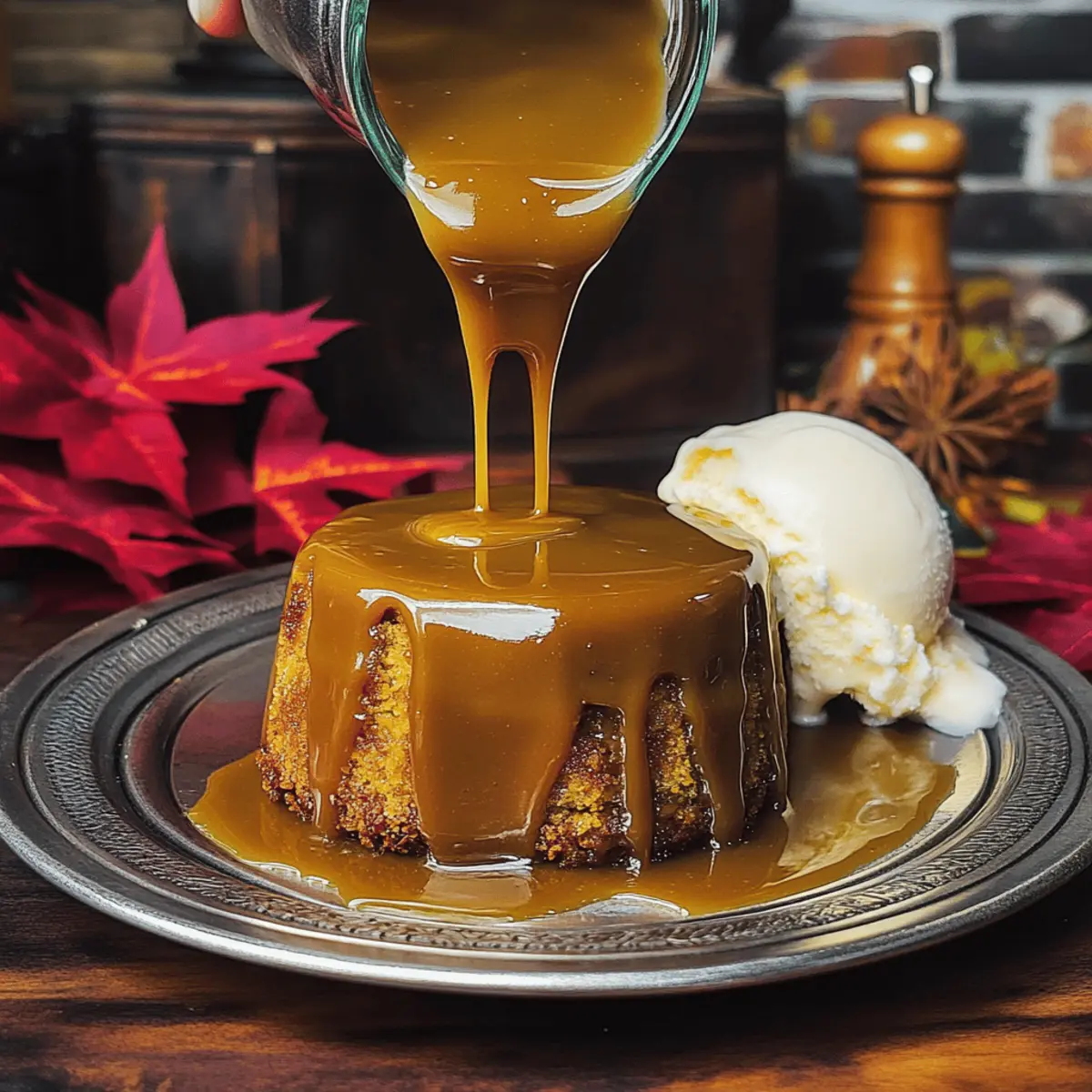 Sticky Butterbeer Pudding a8v17z
