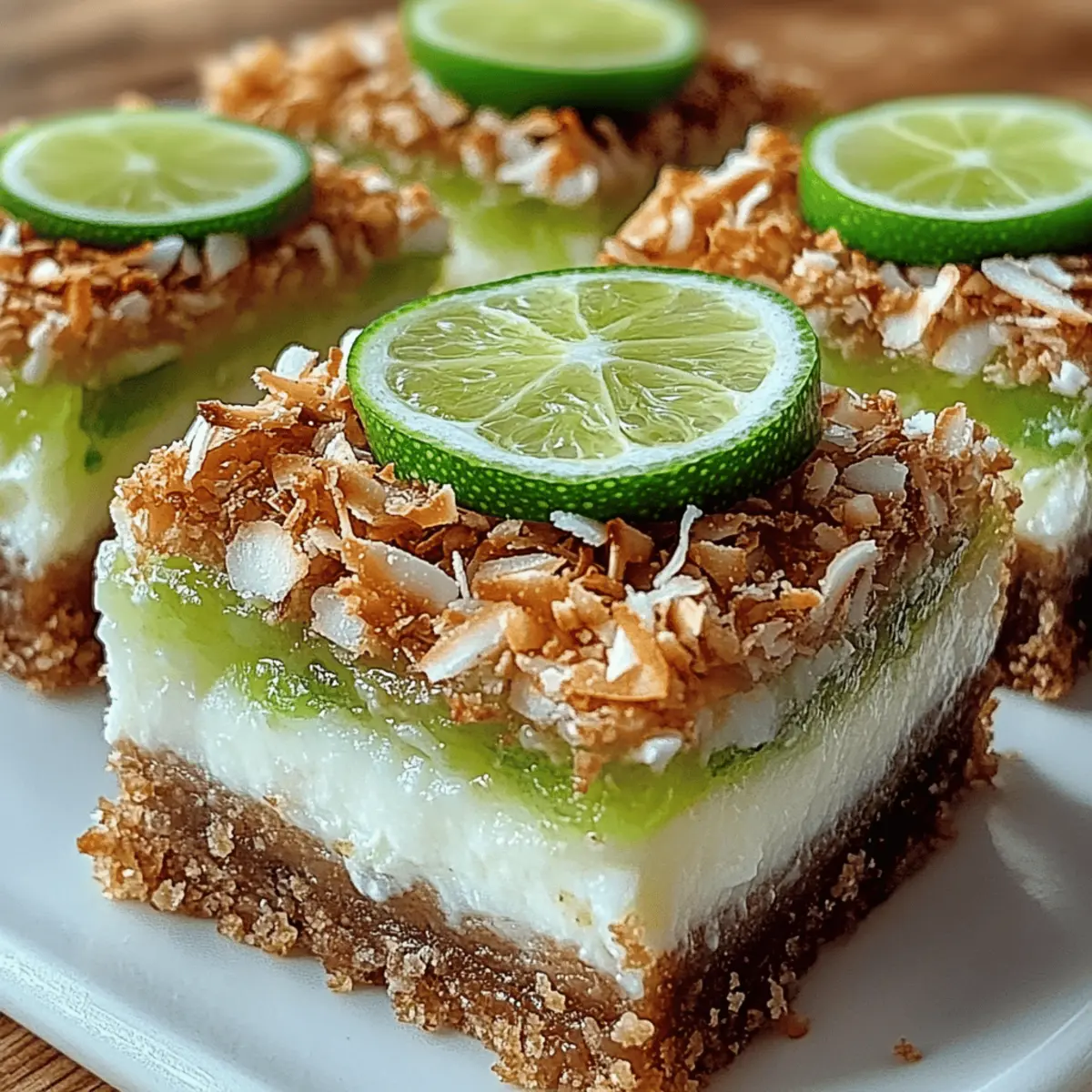 Tropical Chill Coconut Lime Bars for a Refreshing Escape