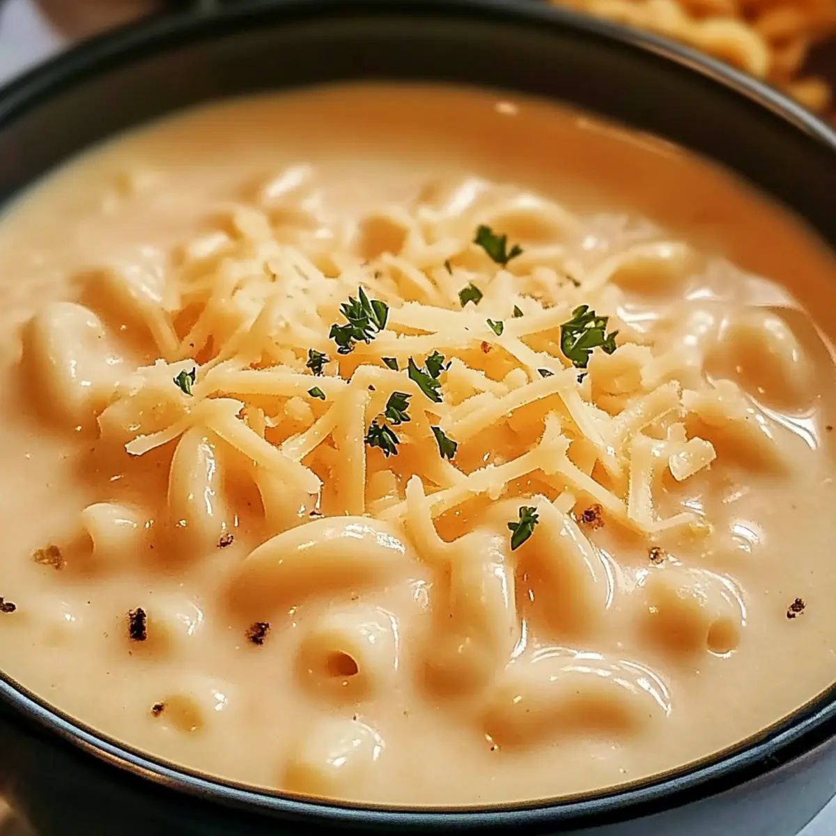Creamy and Comforting Mac and Cheese Soup for Cozy Nights