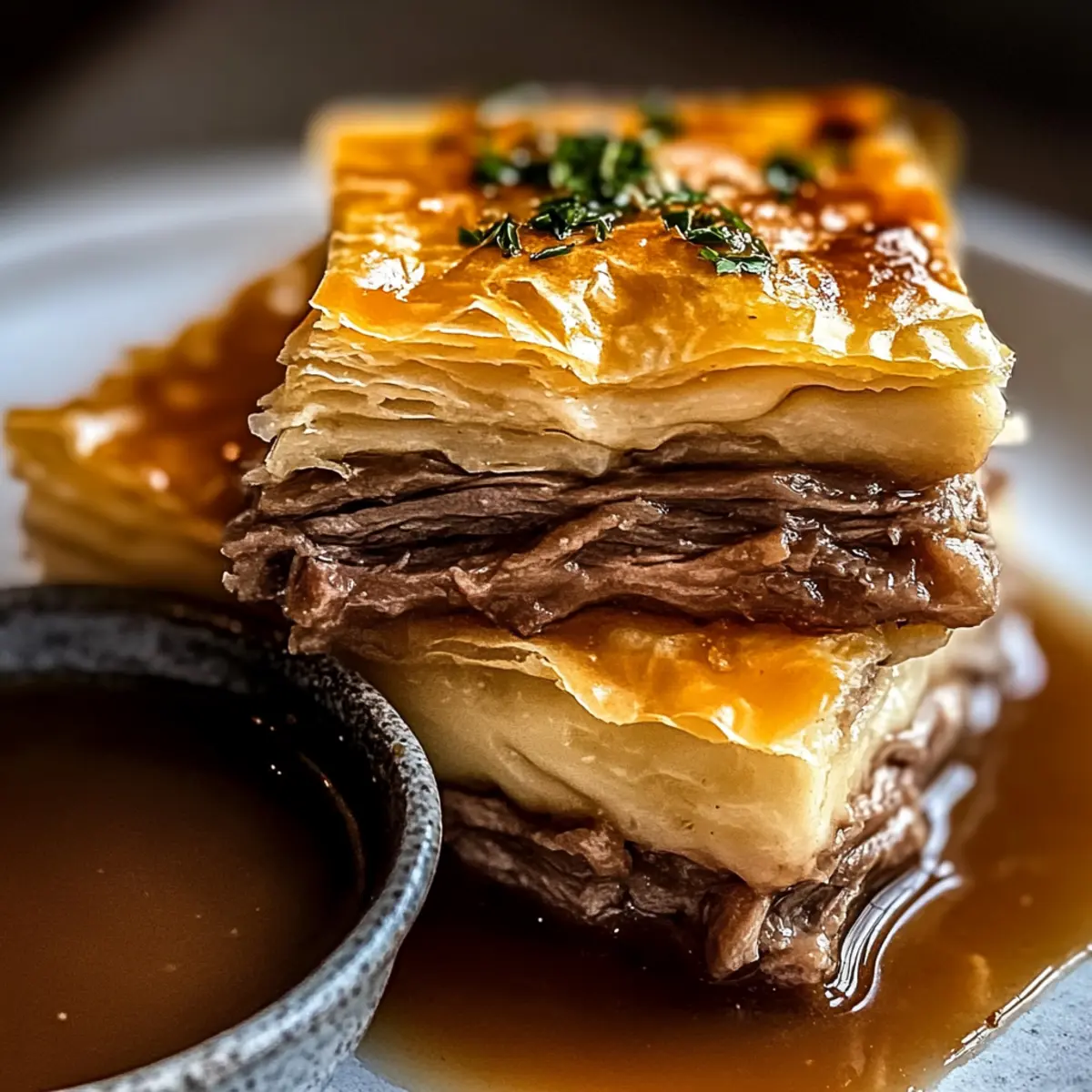 Savory French Dip Squares: Easy Comfort Food Delight