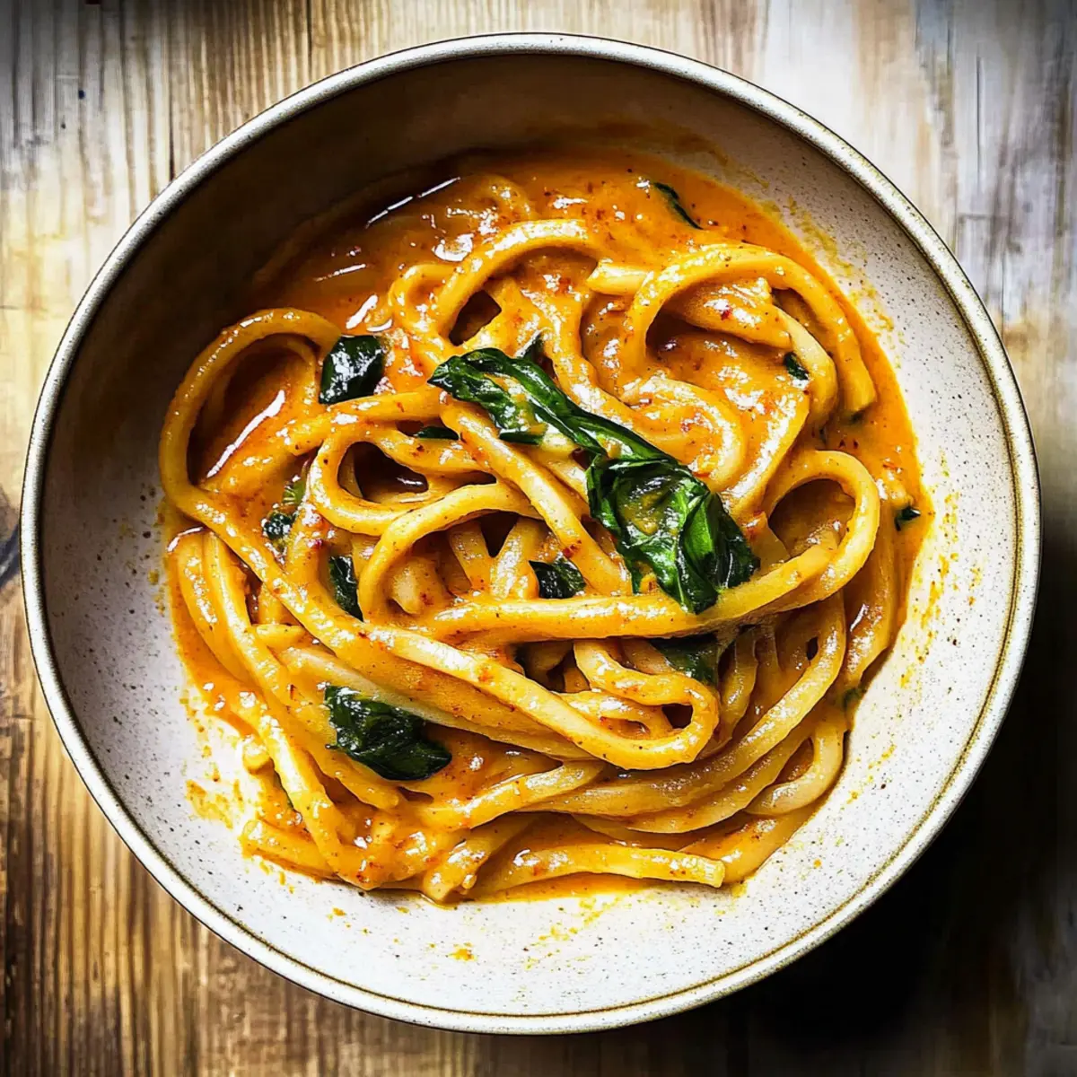 Creamy Thai Red Curry Udon Noodles for a Cozy Dinner