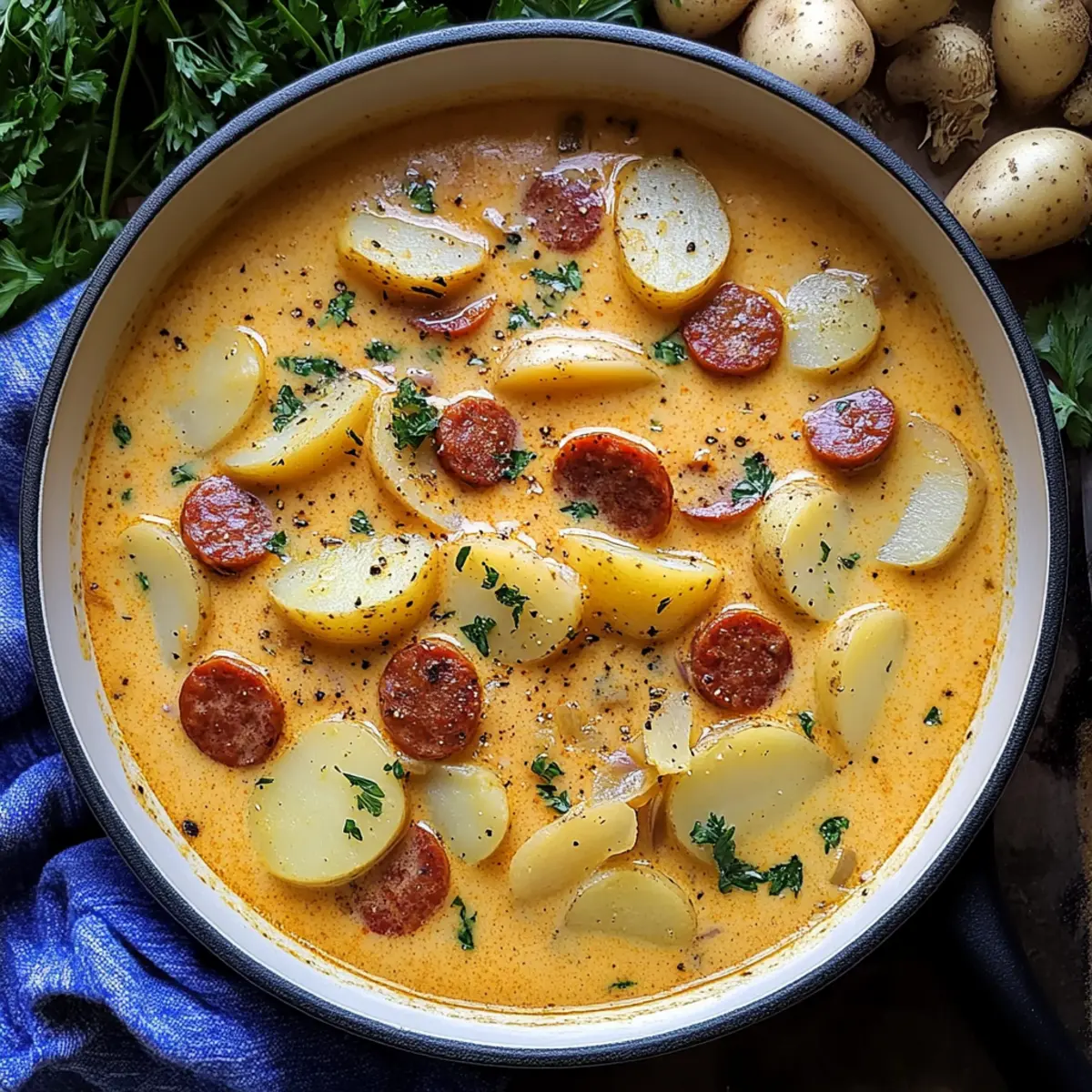 Mouthwatering Spicy Cajun Potato Soup for Cozy Nights