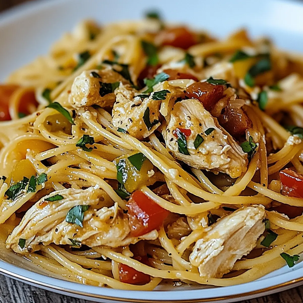 Delicious Monterey Chicken Spaghetti for Cozy Family Nights
