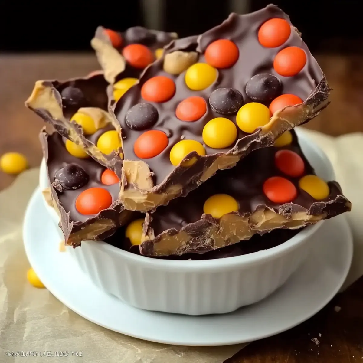 Decadent Loaded Reese’s Peanut Butter Cup Bark You’ll Crave