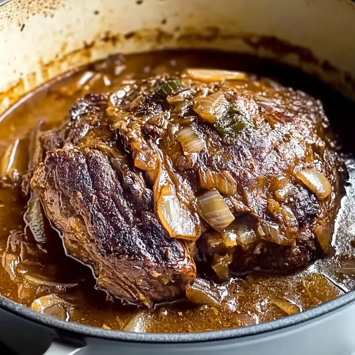 Savory French Onion Pot Roast for Ultimate Comfort Food