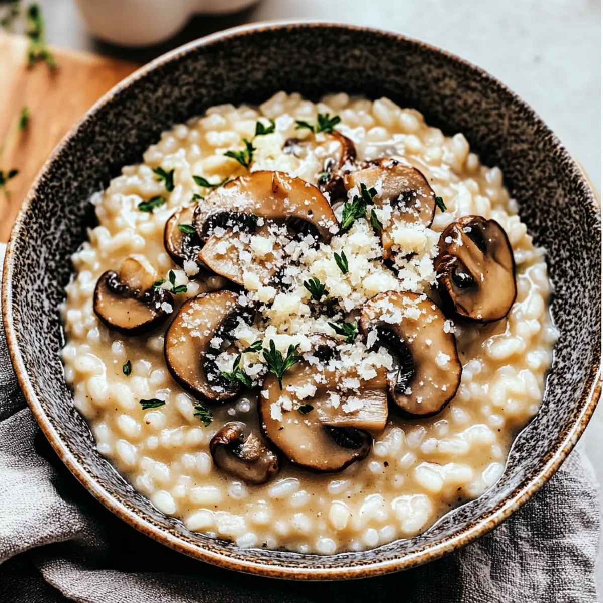 Indulge in Creamy Mushroom Risotto for Ultimate Comfort
