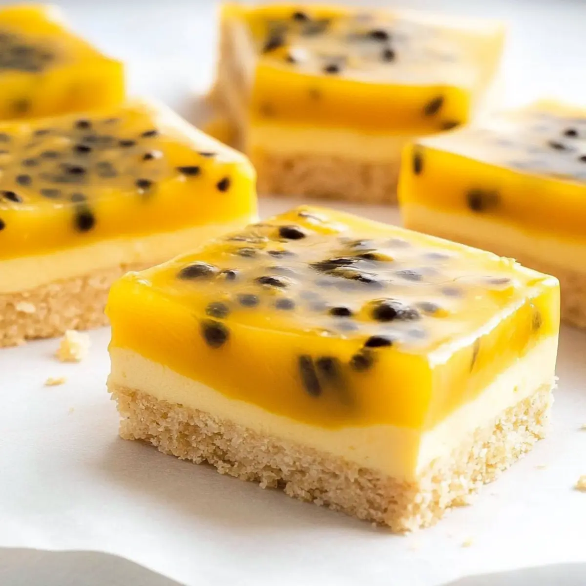 Tropical Passionfruit Slice: Easy No-Bake Delight to Impress