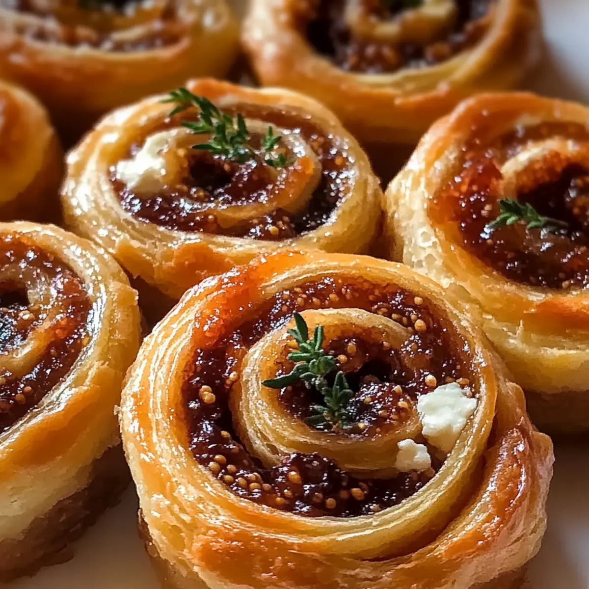 Delicious Fig and Goat Cheese Pinwheels for Easy Elegance