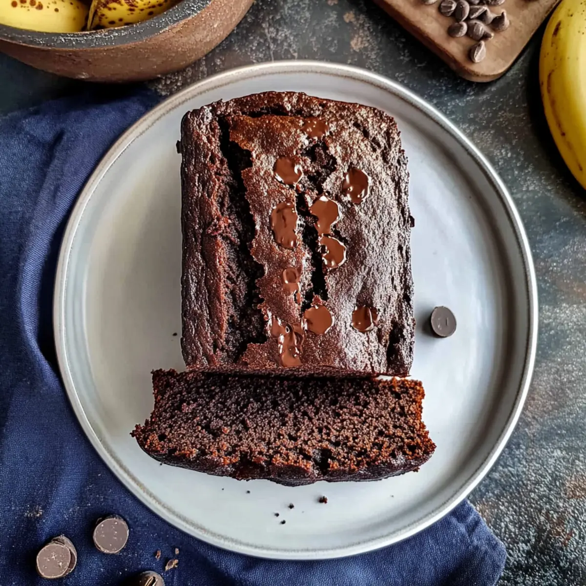 Moist Chocolate Espresso Banana Bread for a Cozy Treat